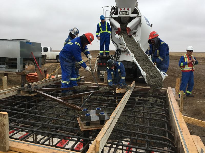 Industrial Concrete Cribbing